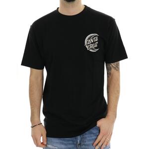 T-SHIRT CRESCENT MOON NERO